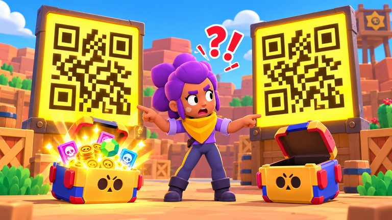 Los códigos QR de Brawl Stars abren igual aunque sean falsos