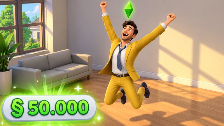 Los códigos de Sims 4 tienen uno que da 50 veces más dinero