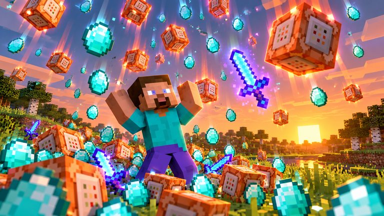 El comando give de Minecraft te da lo que el creativo oculta