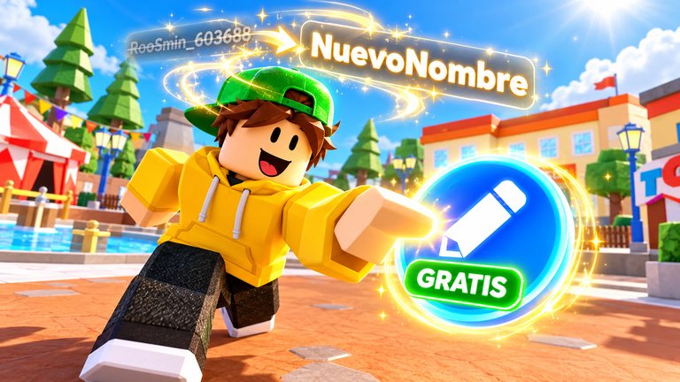 Cambiar el nombre en Roblox es gratis si tocas este botón