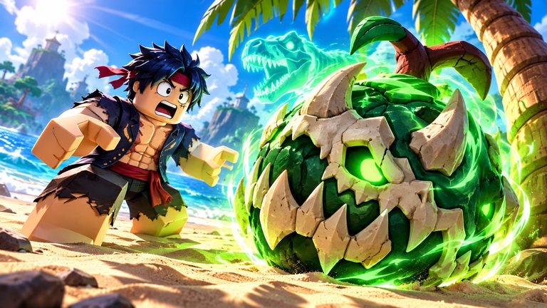 La fruta T-Rex de Blox Fruits te cuesta 2,7 millones o esto