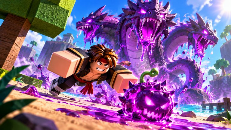 Fruta Venom de Blox Fruits: así la consigues sin Robux