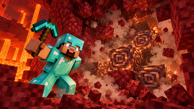 Netherite en Minecraft: así la consigues paso a paso