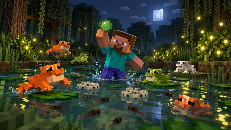 Ranas, huevos y luciérnagas en Minecraft: así los consigues