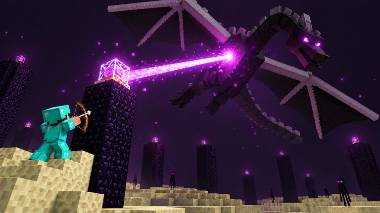 El Ender Dragon de Minecraft se cura hasta que rompes esto
