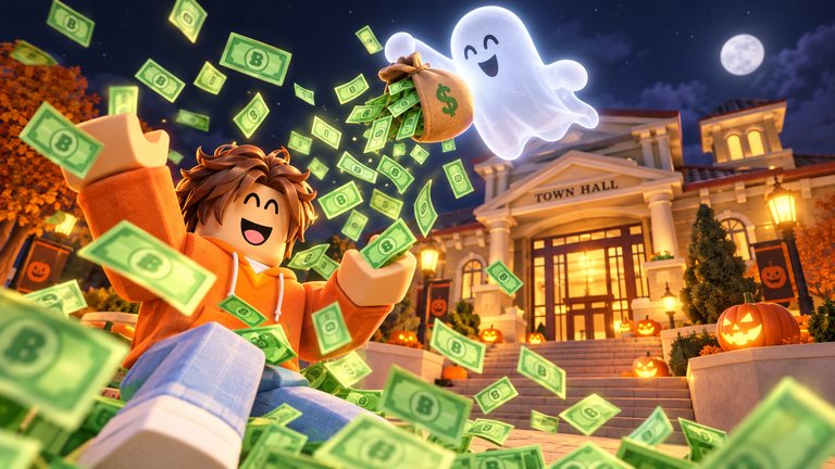 Ganar dinero en Bloxburg: un fantasma te paga 10.000