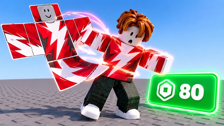Hacer una camisa en Roblox es gratis hasta este paso