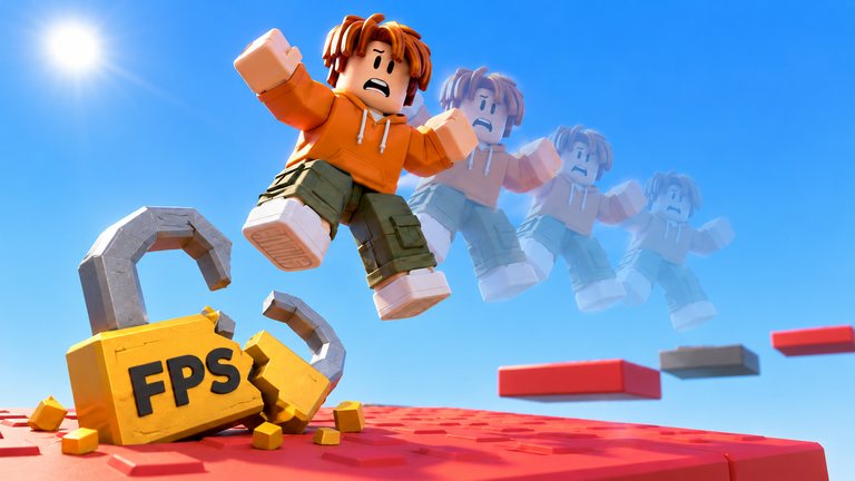 Roblox FPS Unlocker se jubiló y el lag se quita con esto