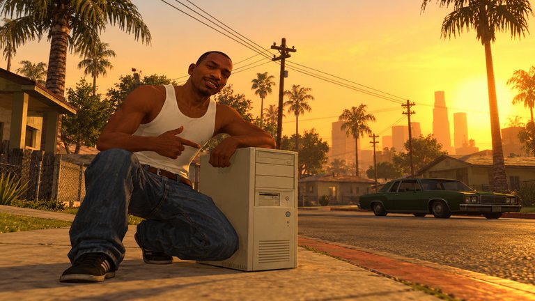 Emulador de PS2 para PC: San Andreas en un PC flojo