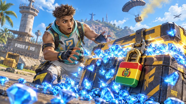 Gameton te recarga Free Fire pero solo cobra en Bolivia