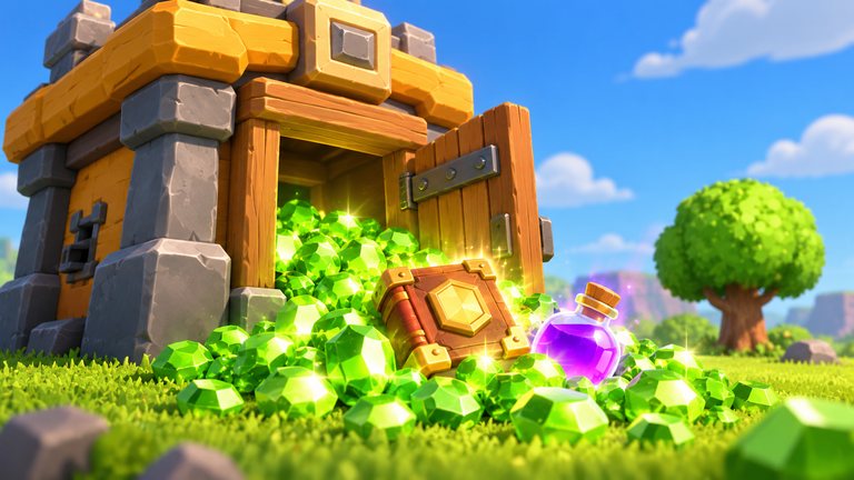 Las gemas gratis de Clash of Clans que guardas sin saberlo