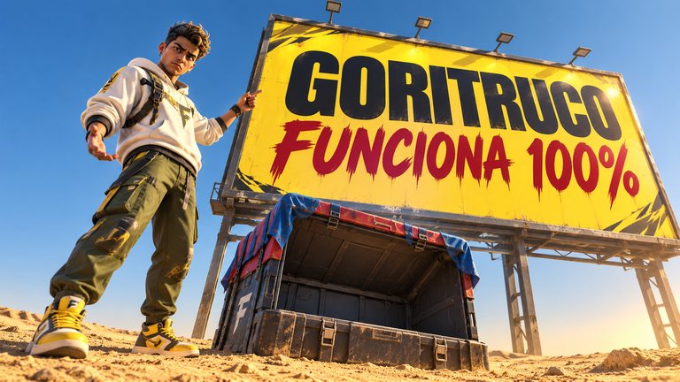 GoriTruco de Free Fire no garantiza nada y su foto dice esto