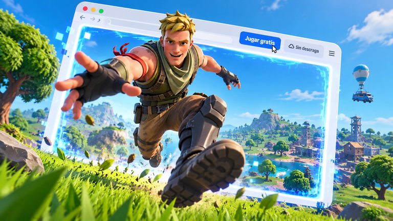 Fortnite se juega gratis en el navegador sin descargar nada