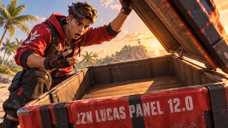 JZN Lucas Panel te promete trampas en Free Fire y lo niega