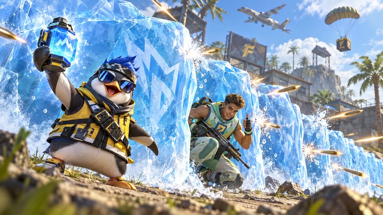 La mejor mascota de Free Fire te fabrica paredes gloo
