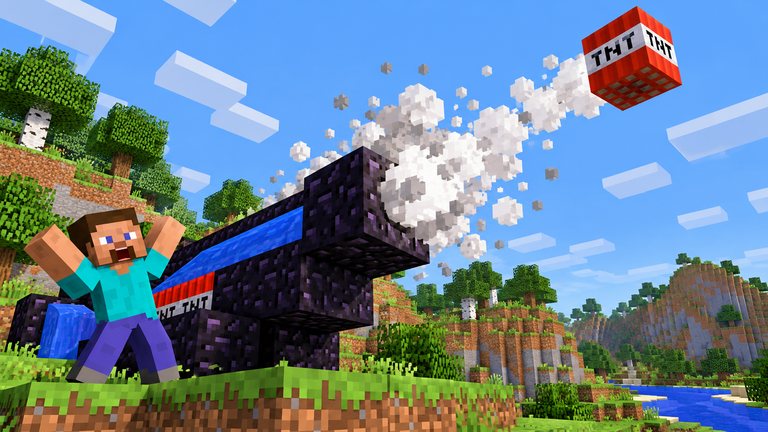 Minecraft: así se hace un cañón de TNT que dispara lejos