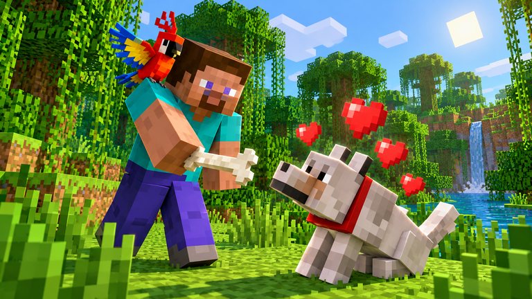 Minecraft: la comida exacta para domar a cada animal