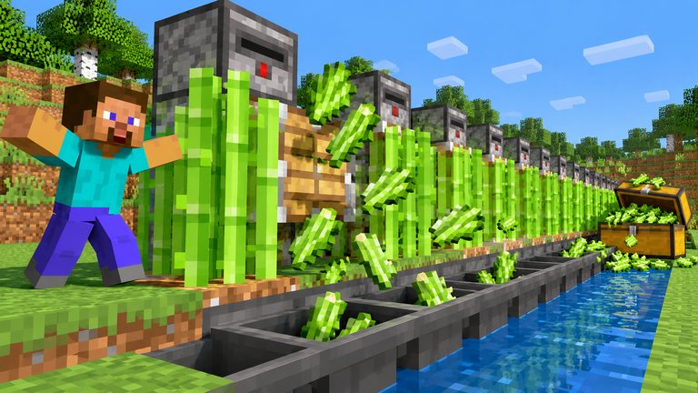 Minecraft tiene una granja automática fácil de tres bloques