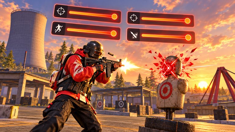 Nortruco te da 4 sensibilidades todo rojo para Free Fire