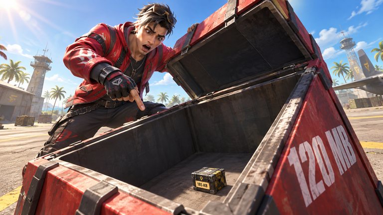 Painel Scarlet para Free Fire anuncia 120 MB y pesa esto