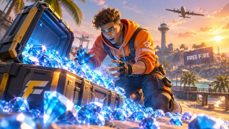 Pamycomplo te enseña a conseguir diamantes en Free Fire