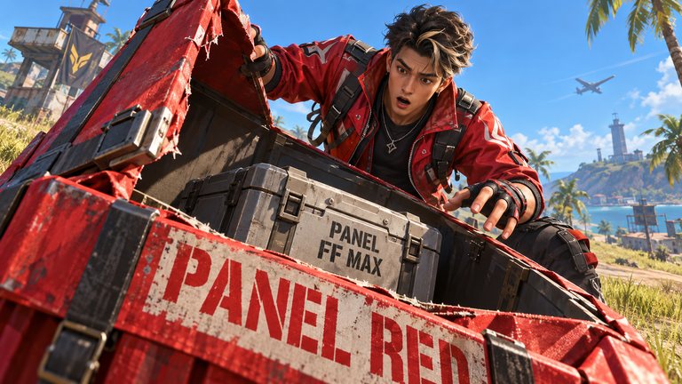 Panel Red de Free Fire te baja un archivo con otro nombre