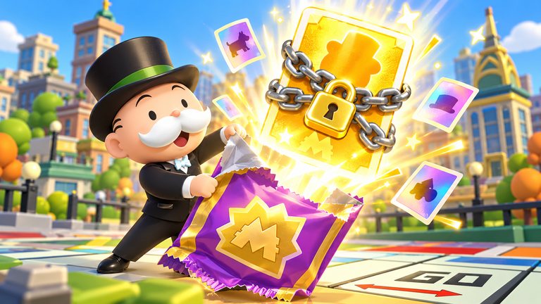 Pegatinas de Monopoly GO gratis y las doradas que no cambias