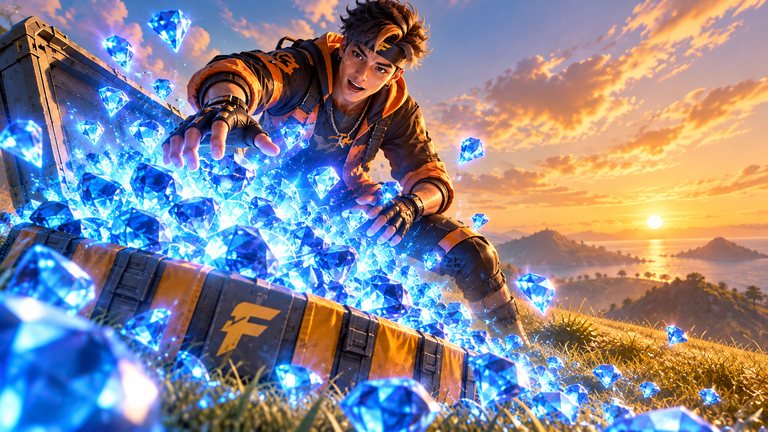Razer Gold te da diamantes de más en Free Fire