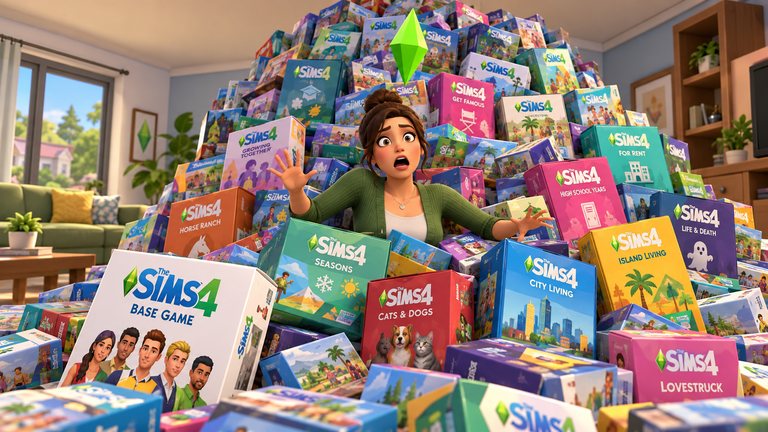 Los Sims 4 es gratis, pero todos sus DLC cuestan esto