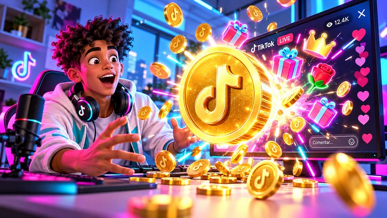 Monedas de TikTok gratis: de dónde salen las que sí llegan
