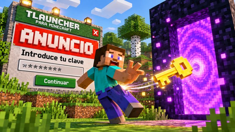 TLauncher para Minecraft trae anuncios y te pide esto