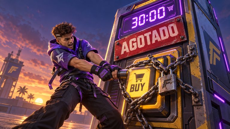 Uriel Xiter vende su panel de Free Fire y no te deja pagar