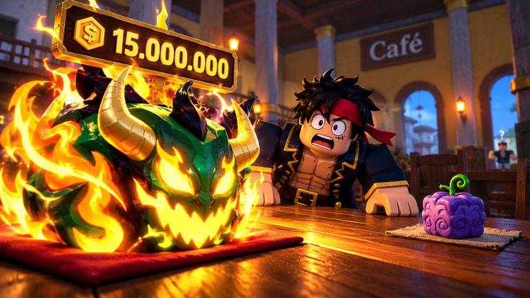 Los valores de Blox Fruits no los pone el juego, salvo uno