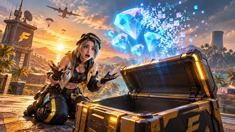 Yapertru y los diamantes gratis de Free Fire que promete