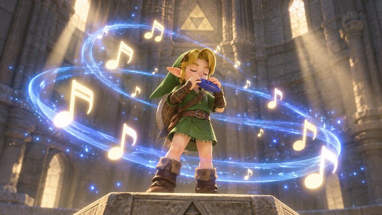Zelda Ocarina of Time: las 12 canciones y sus notas exactas