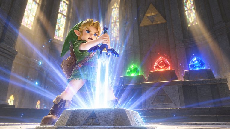 Zelda Ocarina of Time: la Espada Maestra te roba 7 años