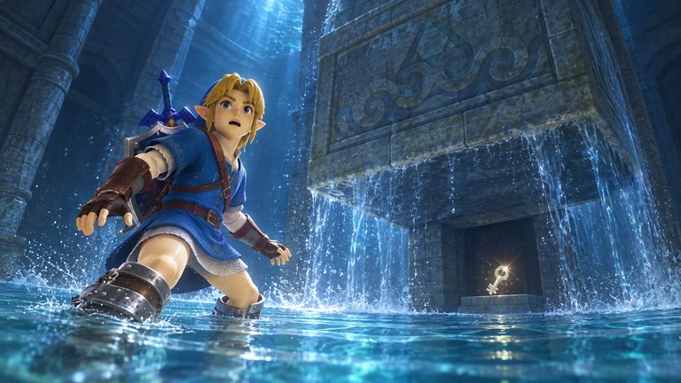 Zelda Ocarina of Time: el Templo del Agua se pasa así