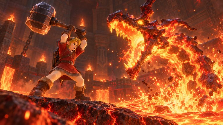 Templo del Fuego de Zelda Ocarina of Time: así lo pasas