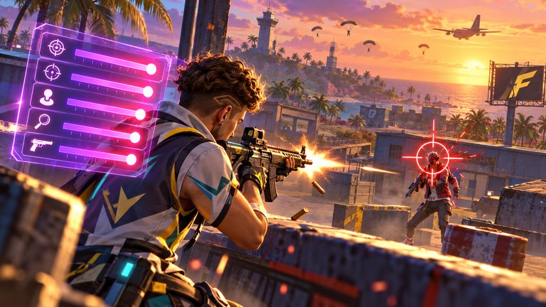 ZeroApkys te da la sensi para todo rojo en Free Fire